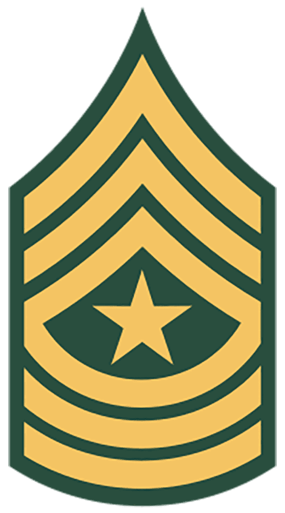 Army E-9 — Sergeant Major